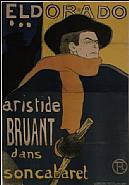 Henri de Toulouse-Lautrec - Eldorado: Aristide Bruant (Prints and Multiples) h: 53.5 x w: 37 in / h: 135.9 x w: 94 cm