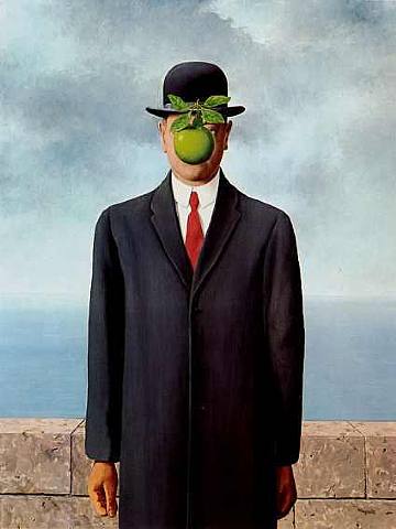  René Magritte, Le Fils De L'Homme  (Son of Man)