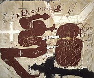 Antoni Tàpies - Principiel (Paintings) h: 250 x w: 300 cm / h: 98.4 x w: 118.1 in