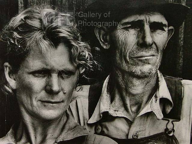 Margaret Bourke-White, Portrait of Sharecropper and Wife