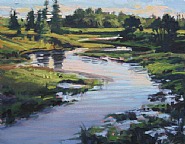 Hicks Creek July Evening