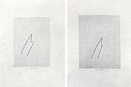Dieter Roth - 4 Prints in folder with etiquette (Prints and Multiples) h: 29.5 x w: 21 cm / h: 11.6 x w: 8.3 in