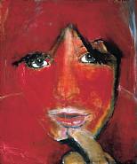 Marlene Dumas - Jule-die Vrou (Paintings) h: 125 x w: 105 cm / h: 49.2 x w: 41.3 in