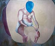 Martin Kippenberger - Self Portrait (Paintings) h: 200 x w: 240 cm / h: 78.7 x w: 94.5 in
