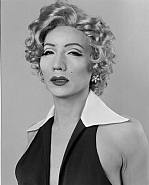 Yasumasa Morimura - Self-Portrait - After Marilyn Monroe (Photographs) h: 44 x w: 34.5 cm / h: 17.3 x w: 13.6 in