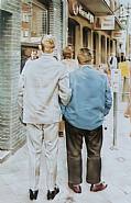 Martin Kippenberger - Untitled</br/>Lieber Maler, male mir… (Dear Painter, paint for me...) (Paintings) h: 200 x w: 130 cm / h: 78.7 x w: 51.2 in
