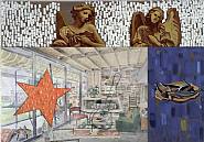 David Salle - Mr. Lucky (Paintings) h: 244 x w: 335 cm / h: 96.1 x w: 131.9 in