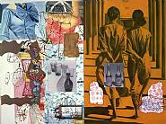 David Salle - Old Bottles (Paintings) h: 245 x w: 325 cm / h: 96.5 x w: 128 in