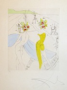 Flower-Woman at the Piano