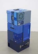 Vertical transition in blue