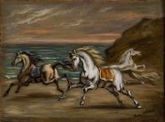 Lot #391: Cavalli in riva al mare