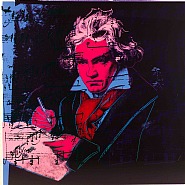 Andy Warhol - Beethoven (Prints and Multiples) h: 40 x w: 40 in / h: 101.6 x w: 101.6 cm