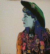 Andy Warhol - Annie Oakley (Prints and Multiples) h: 36 x w: 36 in / h: 91.4 x w: 91.4 cm