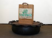 Scoli Acosta - Sunflower Tire Planter, 2008