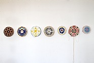 Scoli Acosta - Mostly Mosaic Mandala Paintings (Ourzazate, Guelmim, Ait M’hammed, Tangier, Khenifra, Marrakesh, Amizmiz), 2012