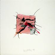 Larry Bell - Fraction No. 8 (Works on Paper (Drawings, Watercolors etc.)) h: 10 x w: 10 in / h: 25.4 x w: 25.4 cm