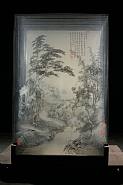 Ancient landscape of xia wu singing plum blossom