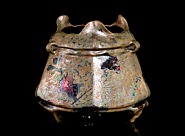 Lucien Lévy-Dhurmer - Cachepot Chaudron (Ceramics) h: 15.8 x w: 17.5 in / h: 40.1 x w: 44.4 cm