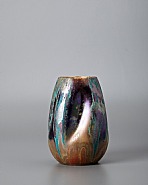 Lucien Lévy-Dhurmer - Crevasse de Coquillages (Ceramics) h: 8.5 x w: 6.5 in / h: 21.6 x w: 16.5 cm
