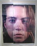 Chuck Close - Georgia ( 9 part) (Photographs) h: 85.5 x w: 67.5 in / h: 217.2 x w: 171.4 cm