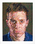 Chuck Close - James (Prints and Multiples) h: 69.2 x w: 54.2 in / h: 175.8 x w: 137.7 cm