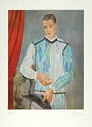 Pablo Picasso - Harlequin (From the Barcelona suite) - czw.230 (Prints and Multiples)