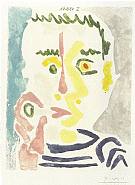 Pablo Picasso - Fumeur (Prints and Multiples) h: 42 x w: 32 cm / h: 16.5 x w: 12.6 in