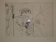 Pablo Picasso - Ecryere de cirque, home rembranesque et Spectateur mal rase (Prints and Multiples)