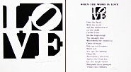 When the word is love poem 1