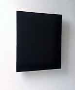 Joseph Marioni - Black Painting (Paintings) h: 24 x w: 19.8 in / h: 61 x w: 50.3 cm