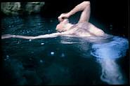 Nan Goldin - Guido Floating, Levanzo, Sicily (Photographs) h: 16 x w: 24 in / h: 40.6 x w: 61 cm