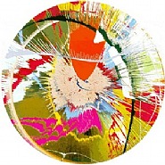 Damien Hirst - Beautiful, galactic, exploding screenprint (Spin) (Prints and Multiples) h: 40 x w: 40 in / h: 101.6 x w: 101.6 cm