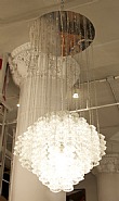 - A Suite of Six Kalmar Pagoda Chandeliers, Austria, 1970