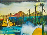 Artificial Spring and Palms