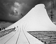Architectural landscape in Baku (Architecture by Zaha Hadid)