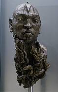 Javier Marin - Cabeza de hombre barbudo 6 (Sculptures) h: 140 x w: 80 x d: 65 cm / h: 55.1 x w: 31.5 x d: 25.6 in