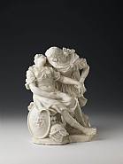 A Group depicting the dying Clorinda in the arms of Tancredi
