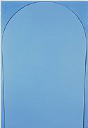 Poured Painting: light blue, dark blue, light blue