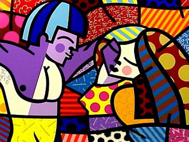  Romero Britto, FIRST LOVE