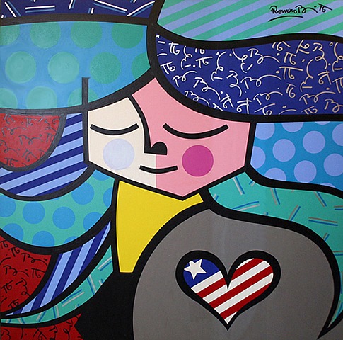  Romero Britto, Jaquelininha