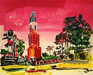 Peter Max - Balboa Park (Prints and Multiples) h: 27 x w: 33 in / h: 68.6 x w: 83.8 cm