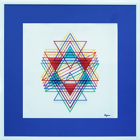  Yaacov Agam, Star of David