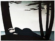 Will Barnet - Reclining Woman (Prints and Multiples) h: 33 x w: 41 in / h: 83.8 x w: 104.1 cm