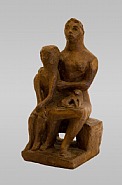Mother, Child and Cat
