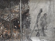 Dedicated to Giacometti - the Standing Man