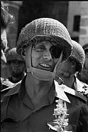 Gilles Caron - Entrée du Général Moshe Dayan à Jérusalem, Guerre de Six Jours, Israël, 1967