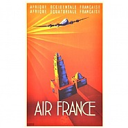 AIR FRANCE, Afrique Occientale Francais