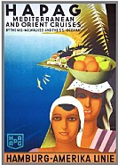 HAPAG HAMBURG - AMERIKA LINIE, Mediterranean and Orient Cruises