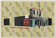 Evan Hecox - Capitol (Paintings) h: 30 x w: 44 in / h: 76.2 x w: 111.8 cm