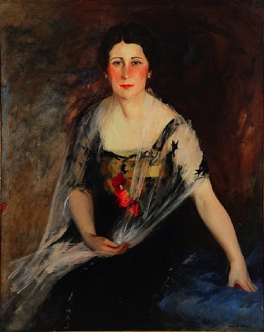  Robert Henri, Portrait of Mrs. Charles Weidemann	